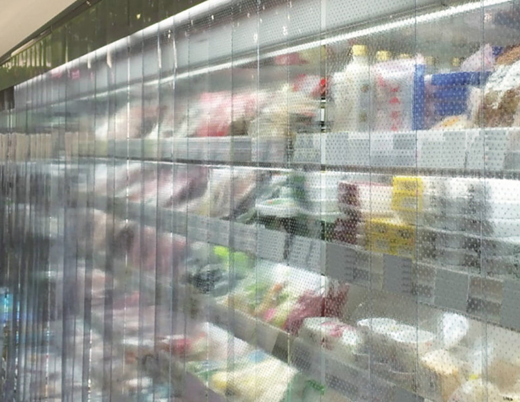 Slash Your Store's Electricity Bills the Smart Way! Introducing Slit Curtains For Display Showcases