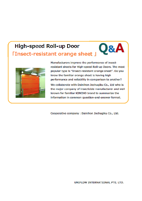 Insect-resistant orange sheet Q&A