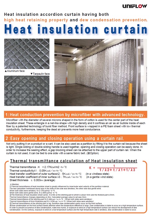 heatinsulation curtain